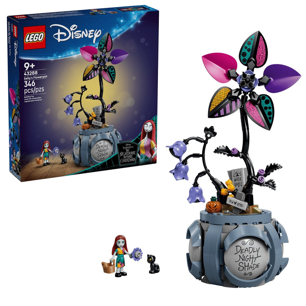 LEGO DISNEY Sally's Flowerpot Building Set 43288 - 346 Pieces