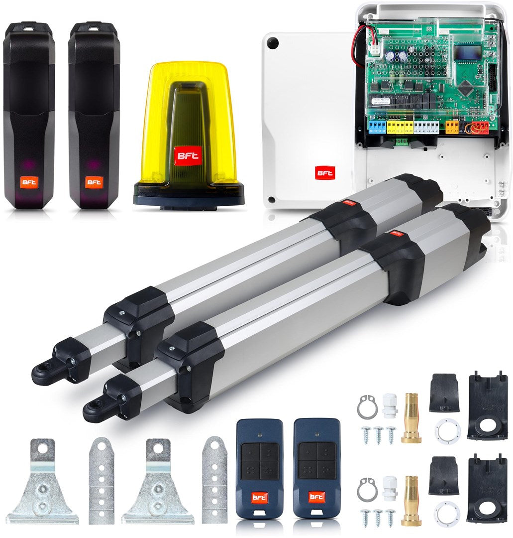 BFT KUSTOS ULTRA BT B40 Kit for Swing Gates