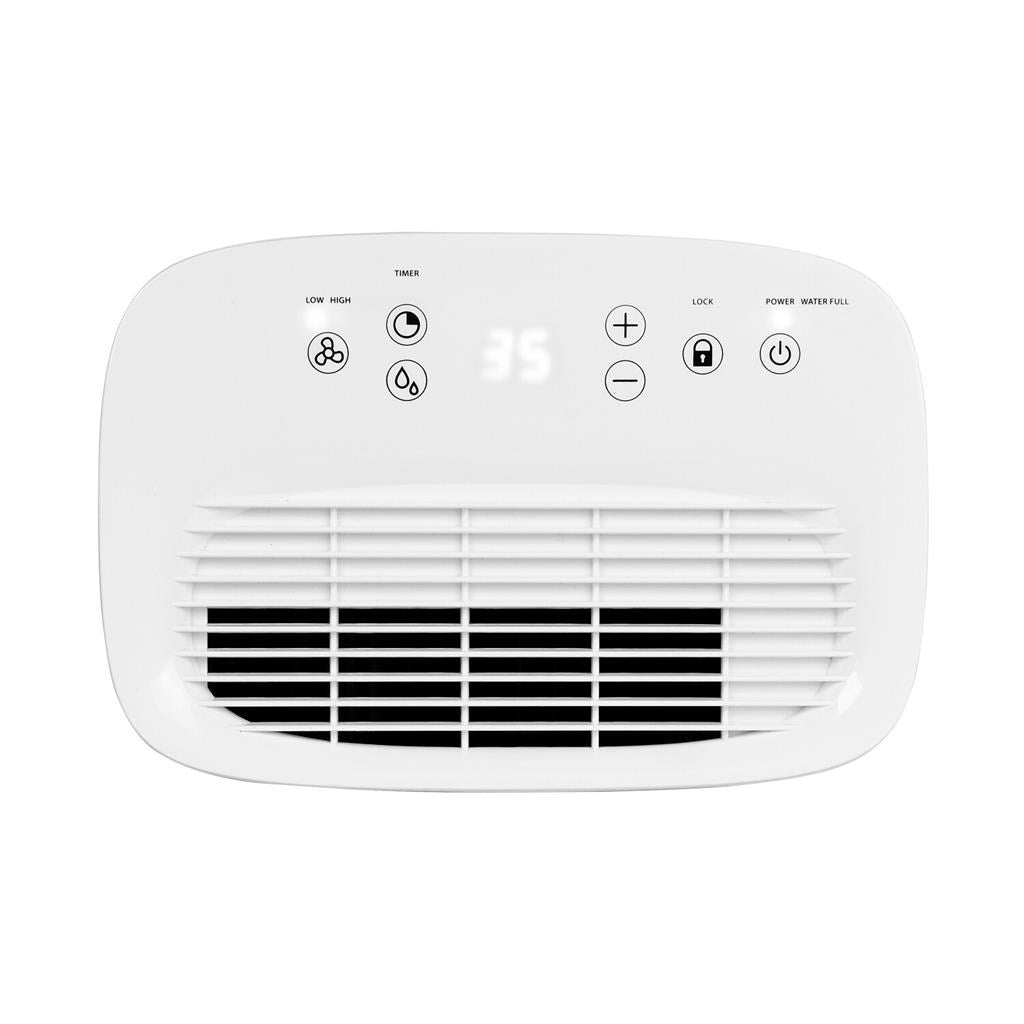 TRISTAR Dehumidifier 10 L Water Tank 205W for Rooms up to 20m² Model 7994437