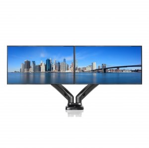 ART Desk Mount L-16GD 68.6 cm (27") Max Load 6.5 kg Black