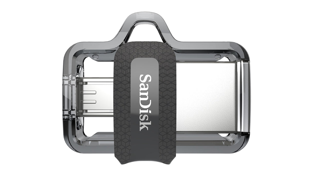 SanDisk Ultra Dual M3.0 - USB Flash Drive - 256GB - USB3.0/ micro USB - SDDD3-256 G-G46