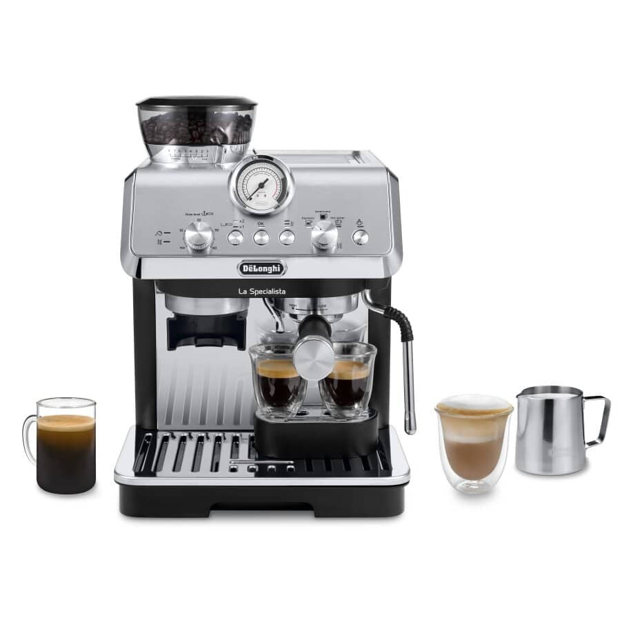 DeLonghi Semi-Automatic Espresso Machine 1400 W 2.5 L Built-in Grinder EC9155.MB