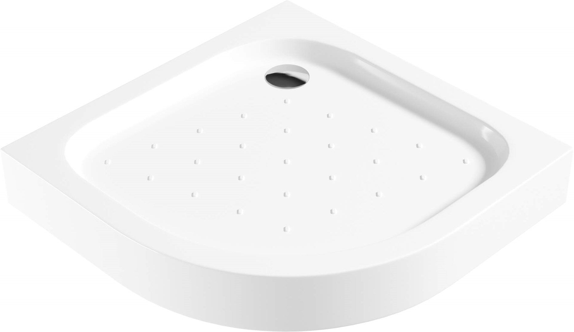 Deante Acrylic Shower Tray 90 cm - Semi-Circular