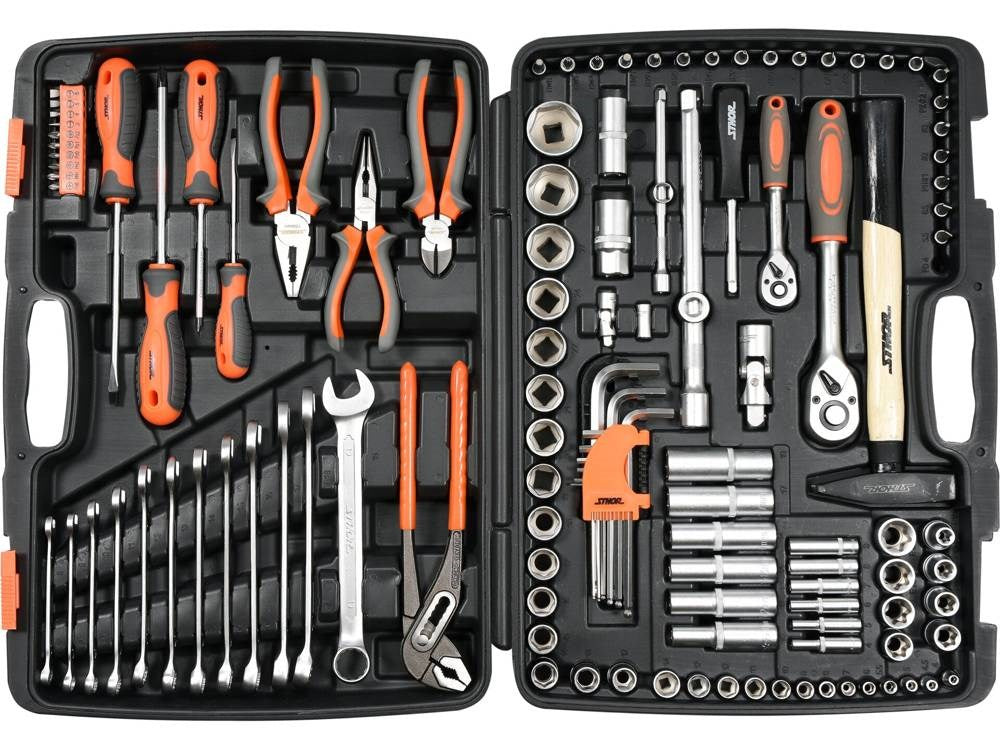 Tool set 1/2  122 parts XXL STHOR 58690