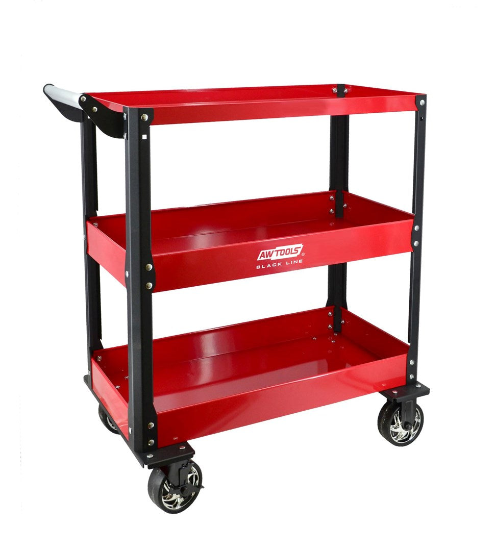Metal Workshop Trolley 3 Levels 150 kg