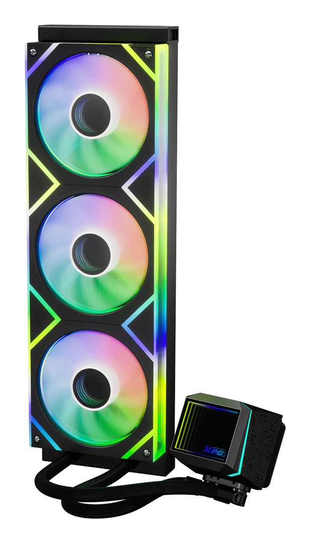 XPG LEVANTE II 360 - all-in-one water cooling  12 cm (black)