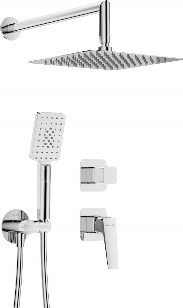 Deante Concealed Shower Set - Chrome - NQL 09YK