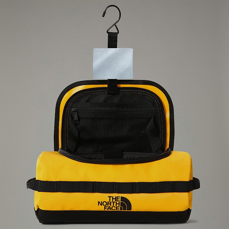THE NORTH FACE Toiletry Bag Base Camp Travel Canister L 5.7 L Black, Orange 0001265500043461