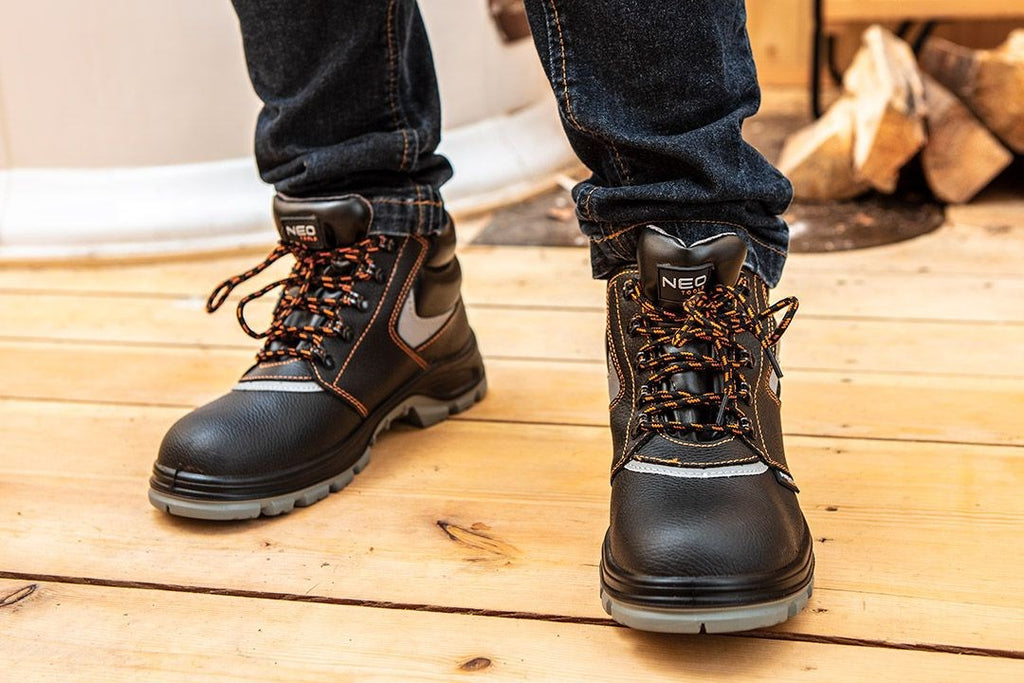 NEO TOOLS Safety Boots S1P Size 46 Steel Toecap Model TOP-82-027