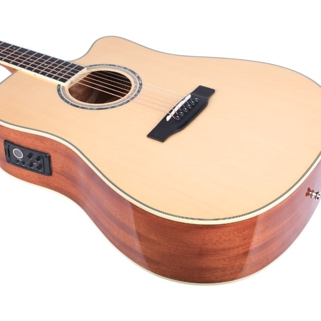 V-TONE VEAG1 CE NT - 4/4 Electro-Acoustic Guitar Natural