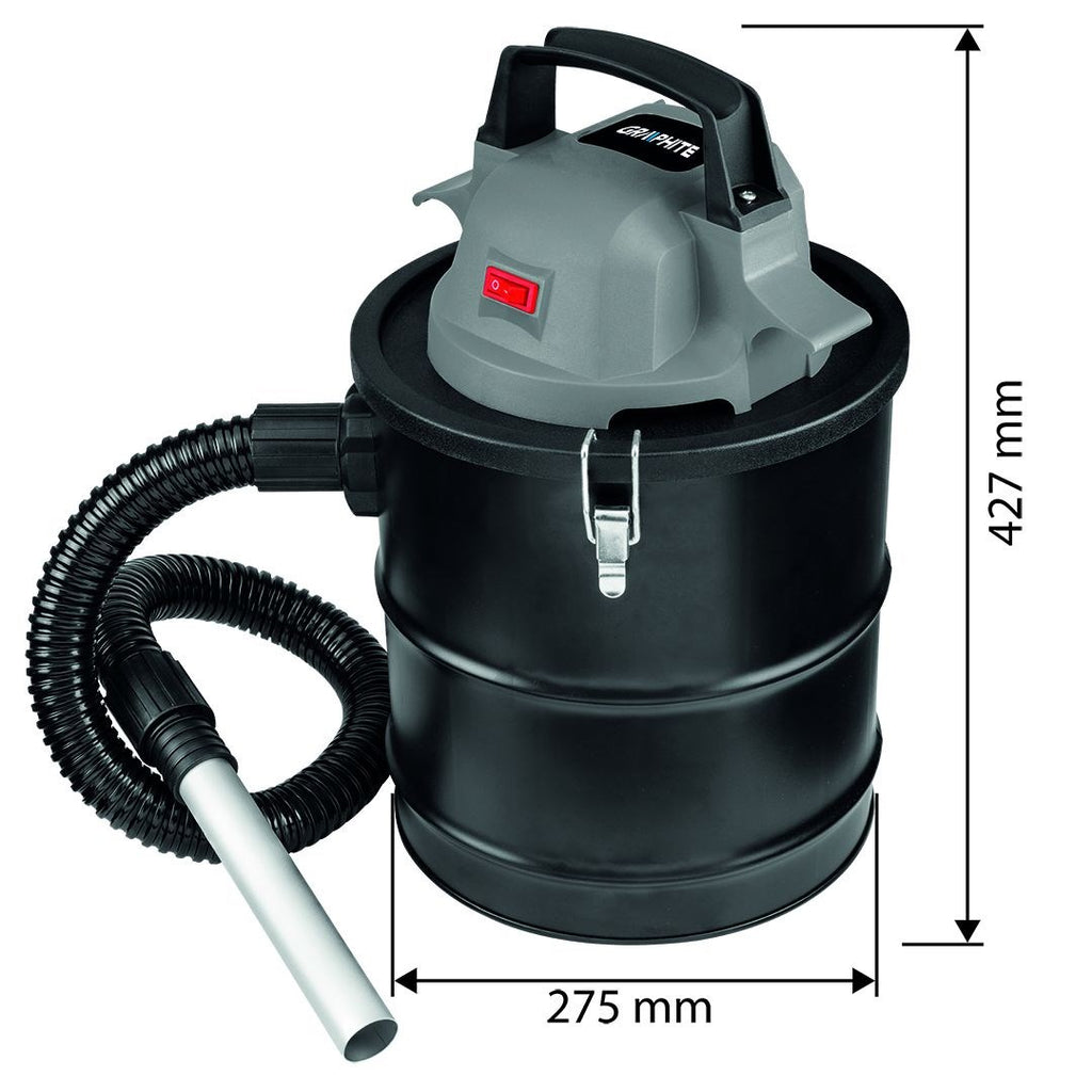 GRAPHITE 58GE125 Ash Vacuum Cleaner 18V 15 L