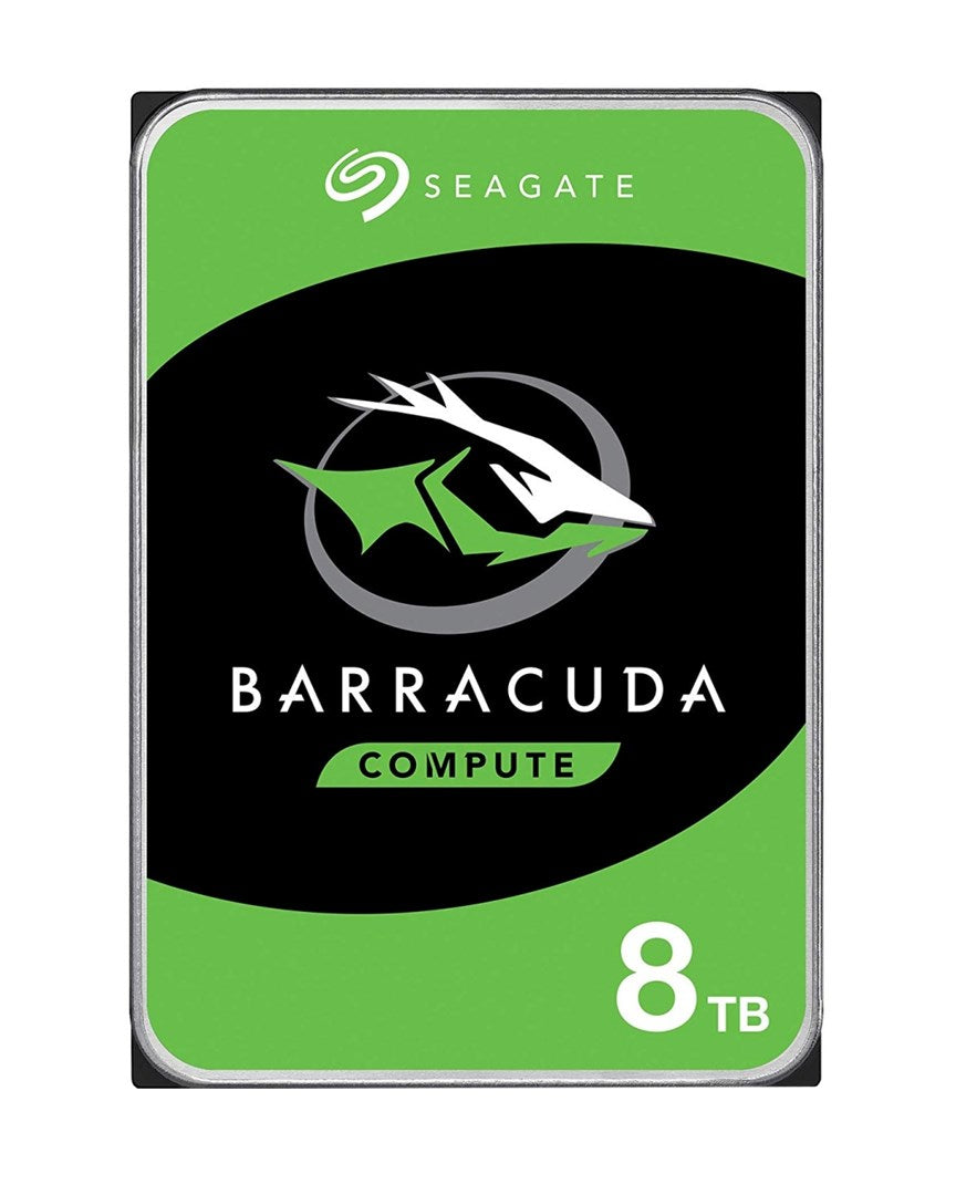 Seagate BarraCuda internal hard drive 8 TB 5400 RPM 256 MB 3.5  Serial ATA III (ST8000DM004)
