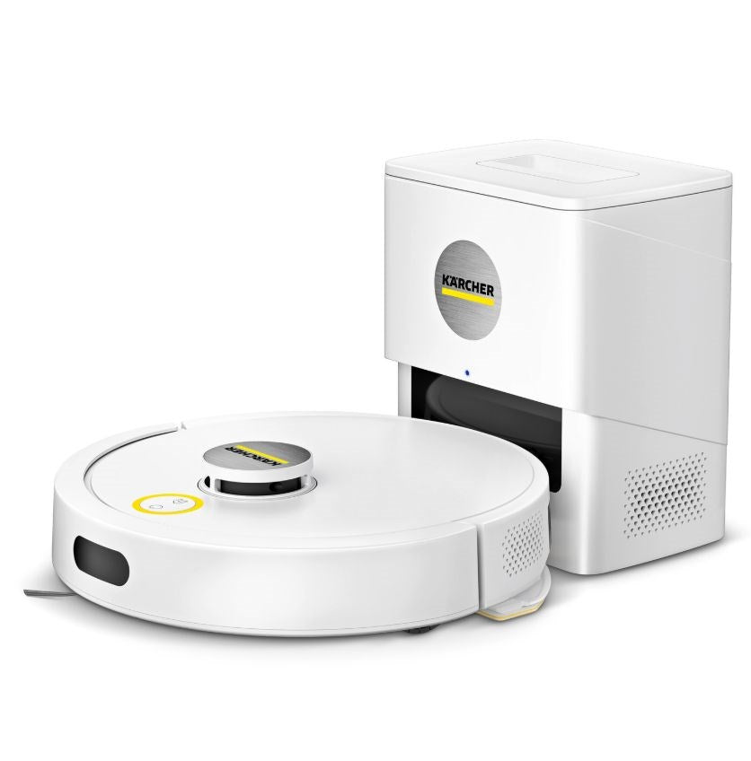 KARCHER RVC 3 Comfort Floor Cleaning Robot with Base Station White