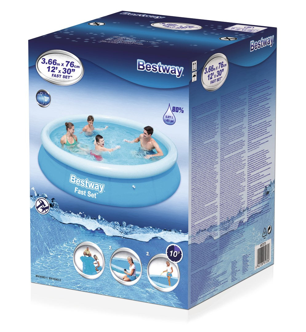 Bestway Fast Set Pool 3.66 m x 76 cm Blue