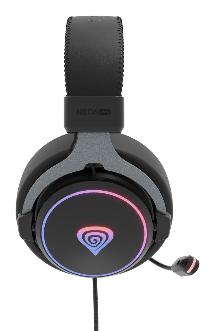 GENESIS NSG-2169 headphones/headset Wired Head-band Gaming USB Type-A Black