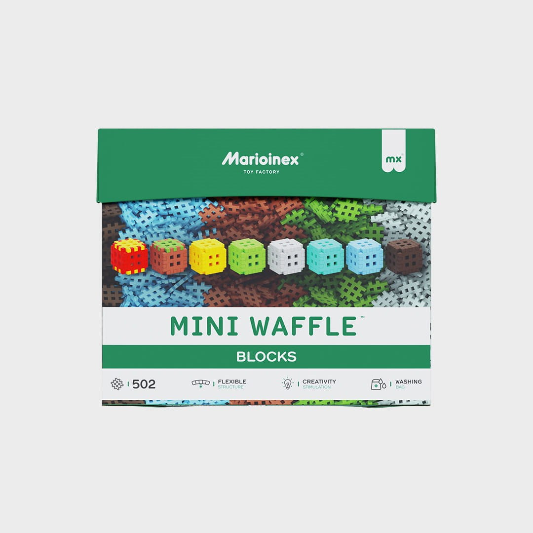 Marioinex Mini Waffle building blocks  502 pieces