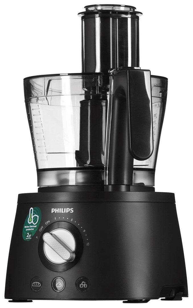 Philips Food Processor 1300 W 12 Speeds Black HR7776/90