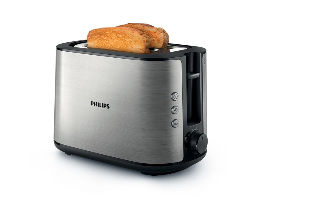 Philips HD2650/90 Toaster - Stainless Steel - 950W - 8 Browning Levels