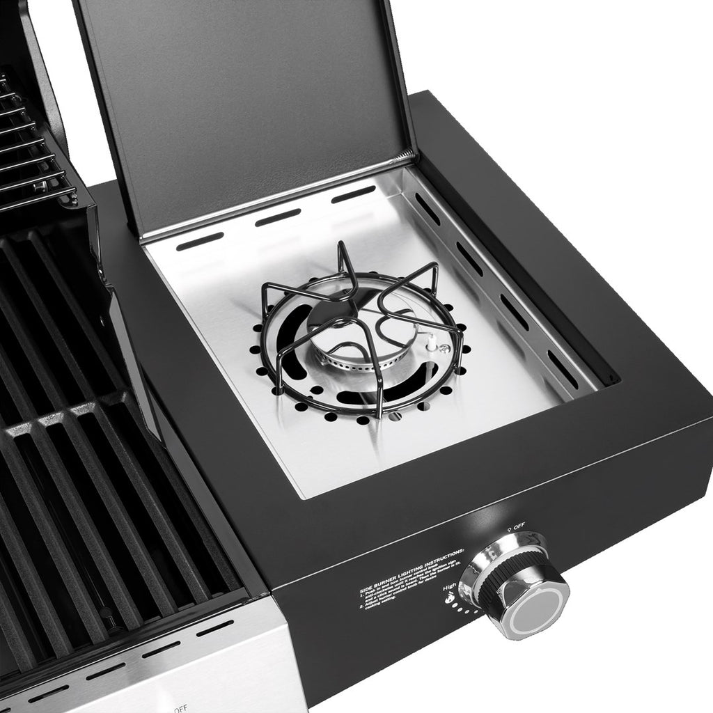 Teesa BBQ 5007 MASTER gas grill with 5 burners and space for a tank
