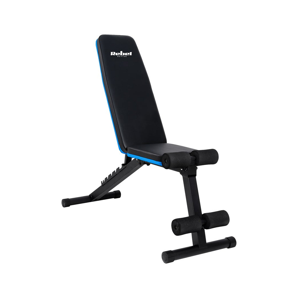 REBEL ACTIVE Reinforced Incline Training Bench with Leg Lock