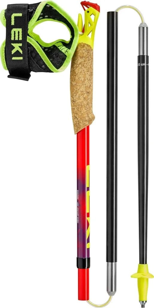 LEKI TRL Ultratrail FX One Trekking Poles 125 cm Red
