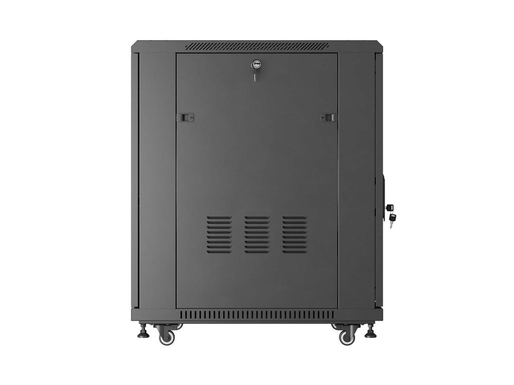 Lanberg Floor Standing Rack Cabinet 18U 800 kg Black FF01-6818-12B