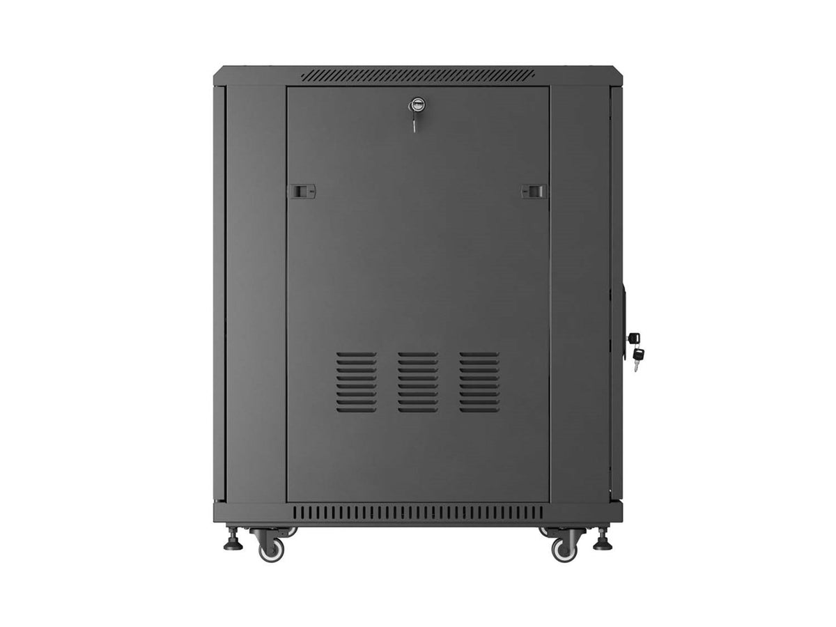 Lanberg Floor Standing Rack Cabinet 18U 800 kg Black FF01-6818-12B
