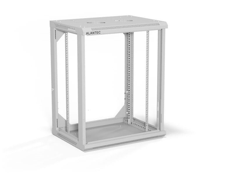 ALANTEC 19  15U 600x450 wall-mounted cabinet  grey