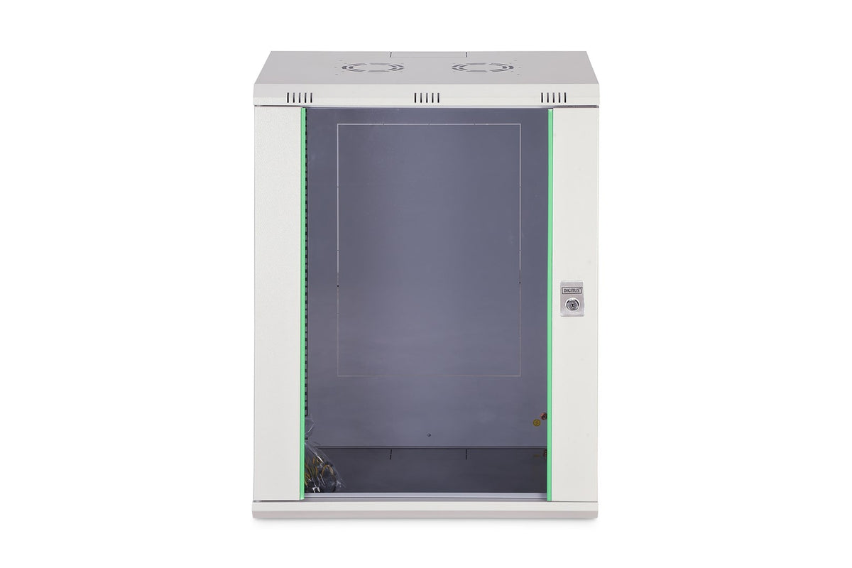 DIGITUS Wall-mounted Enclosure Dynamic Basic Series, 19U, 600x450 mm, Grey, DN-19 16-U-EC