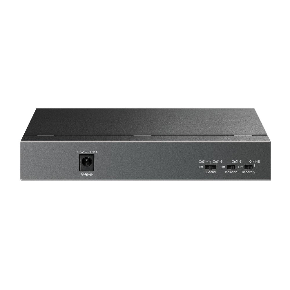 TP-Link Network Switch LS109P, Unmanaged, 9 Ports, PoE 30W