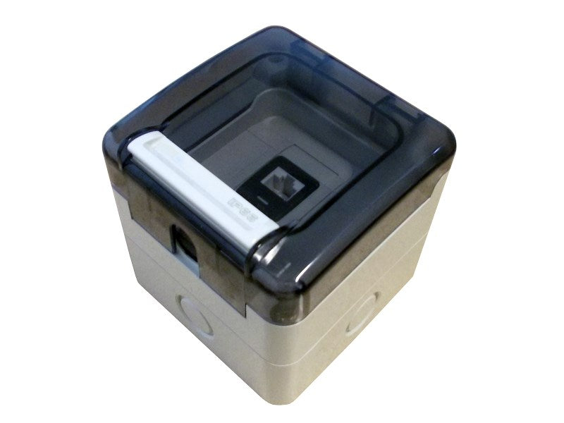 Gniazdo hermetyczne  szczelne 1x RJ45  IP66 natynkowe (niewyposażone) ALANTEC