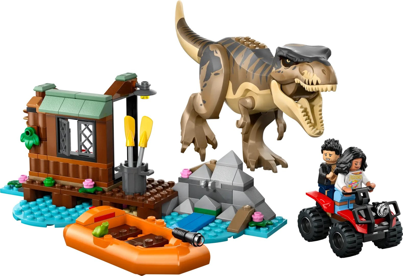 LEGO Jurassic World - Escape from the T.Rex - 5+ - 76975