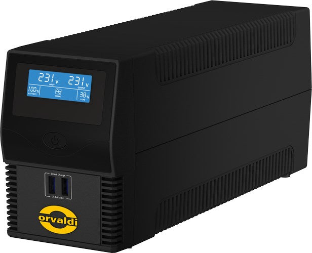 Orvaldi UPS ID800CH 0.8 kVA 480W Line-Interactive Uninterruptible Power Supply