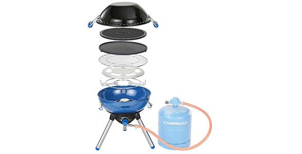 CAMPINGAZ Contact Grill 2000023717 2000 W with Lid and Round Design