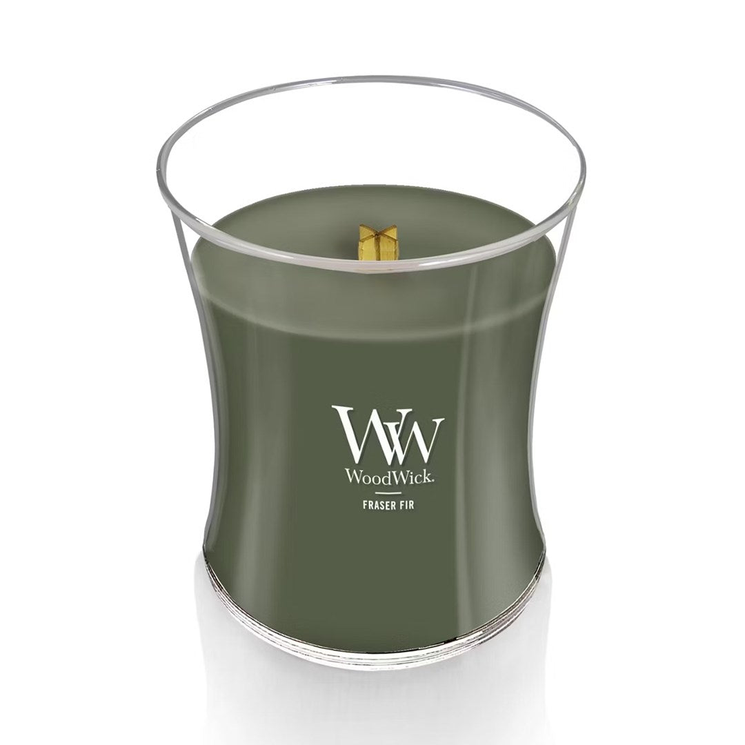 WoodWick Scented Candle Medium 275 g Indoor Green Fraser FIR 2674129E