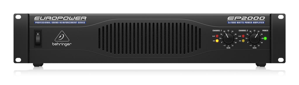 Behringer EP2000 Audio Amplifier Performance/Stage Black