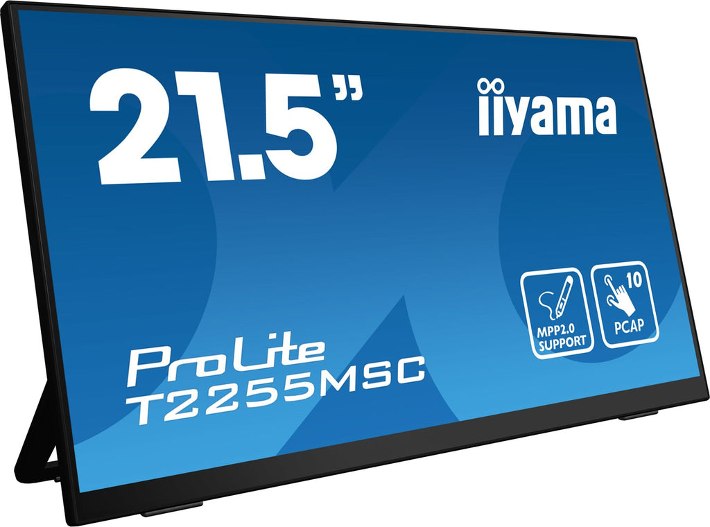 iiyama ProLite T2255MSC-B1 Computerbildschirm 54,6 cm (21.5" ) 1920 x 1080 Pixel Full HD LCD Touchscreen black (T2255MSC-B1)