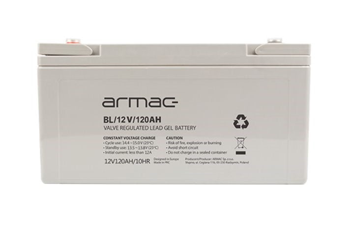 Universal gel battery for Ups Armac Long-Life BL/12V/120Ah