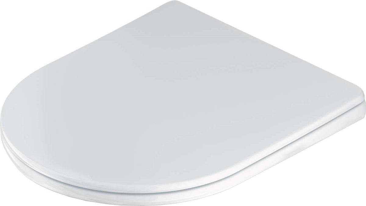 Slim toilet seat  soft-closing