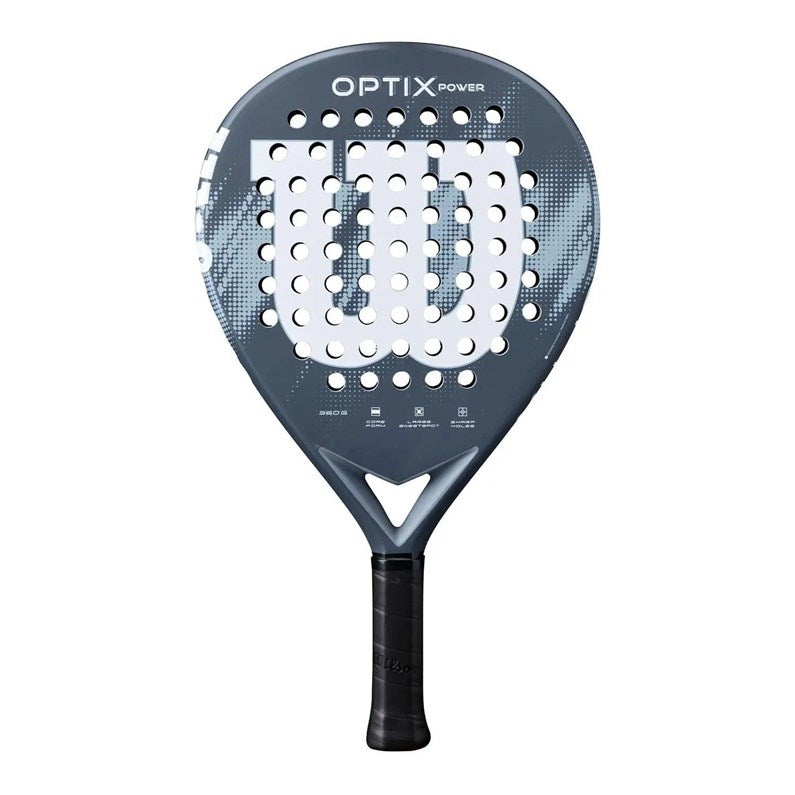 WILSON Padel Racket WR190821U2 - OPTIX V2 POWER, 889 g, 223 mm x 223 mm x 275 mm