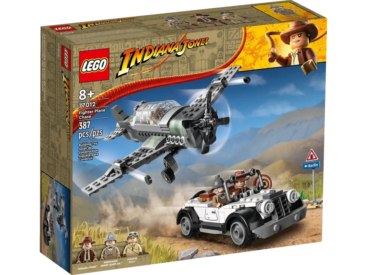 LEGO INDIANA JONES 77012 FIGHTER PLANE CHASE