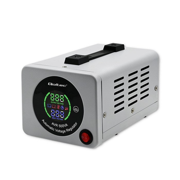 Qoltec Automatic Voltage Stabilizer AVR 500VA