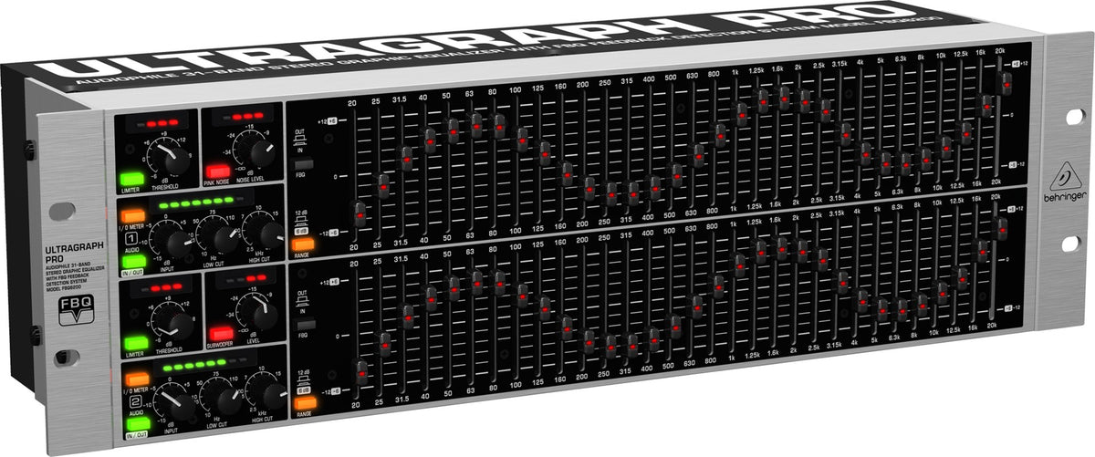 Behringer FBQ6200 31-Band Stereo Graphic Equalizer