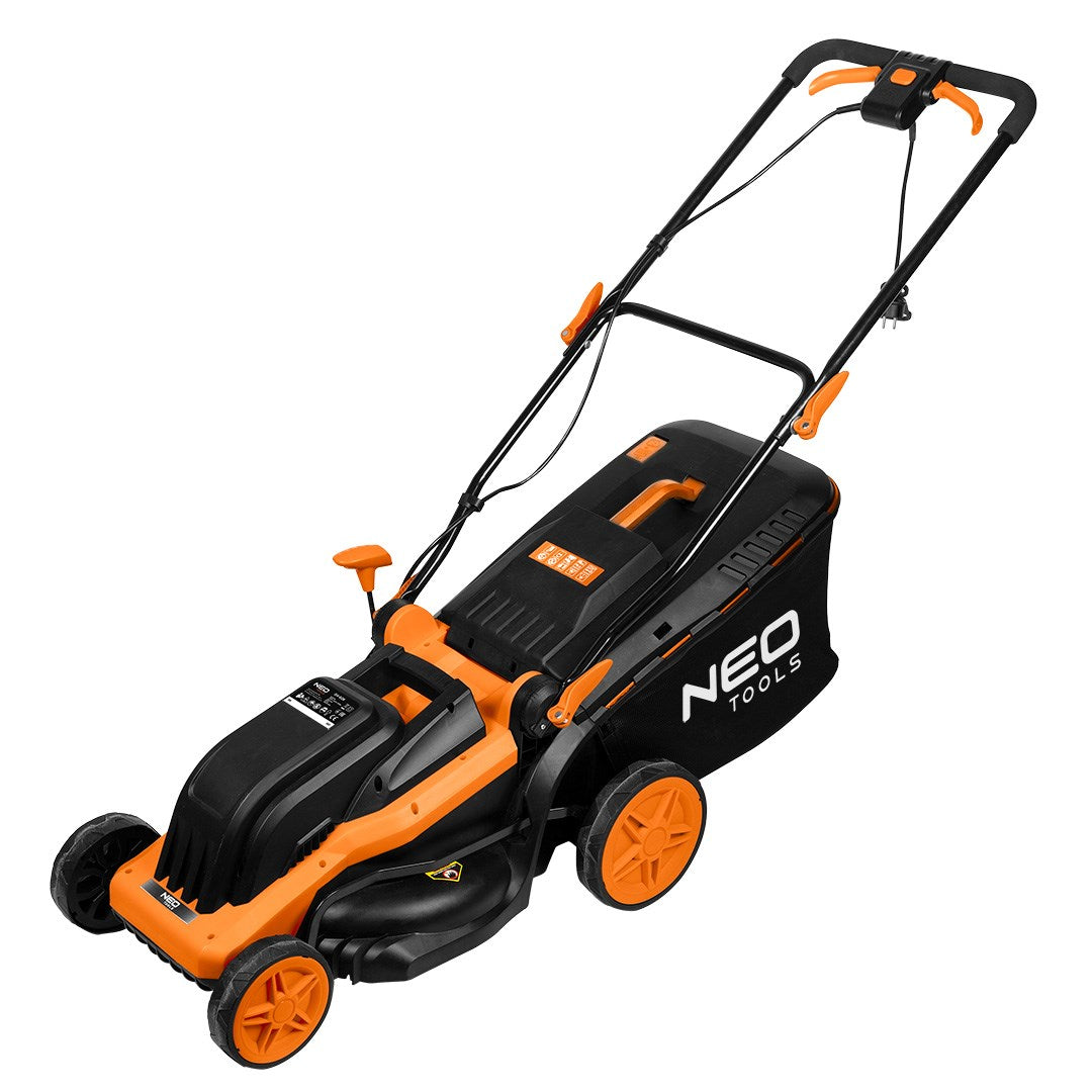 NEO 04-628 Electric Lawn Mower 1600W 380 mm with 45 L Grass Box