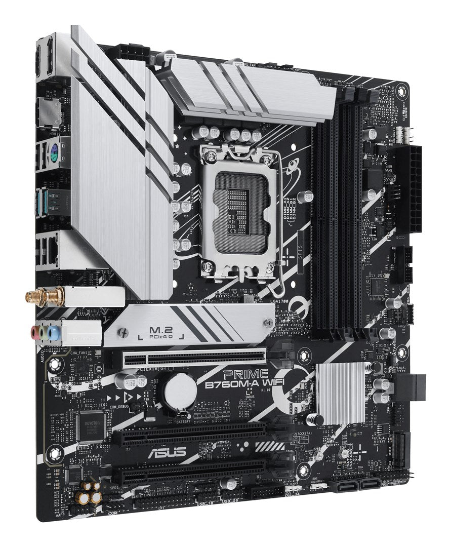 ASUS PRIME B760M-A WIFI Motherboard LGA 1700 micro ATX Intel B760