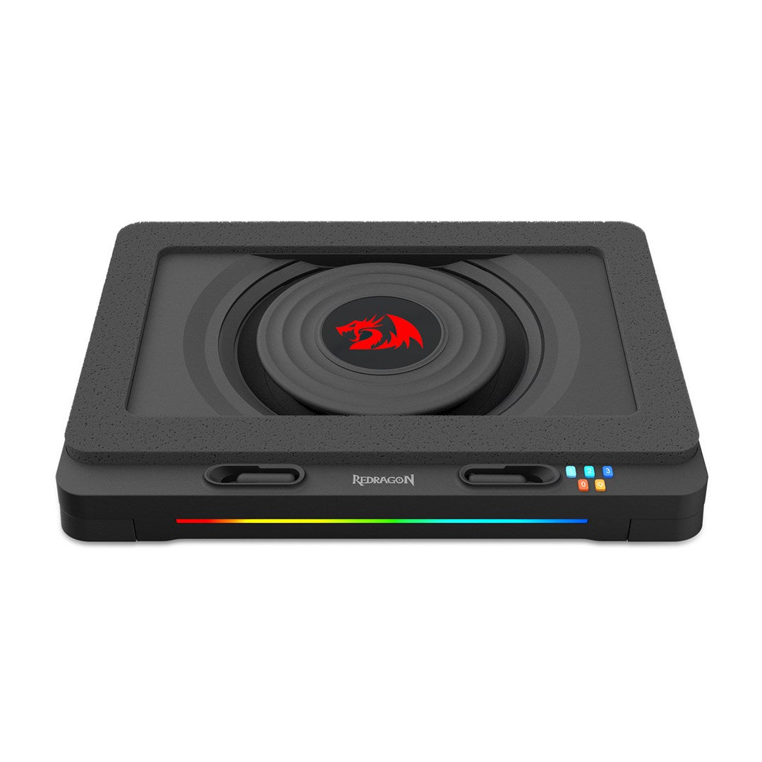 REDRAGON GCP512 WINDSEEKER laptop cooling pad 1800 RPM Black