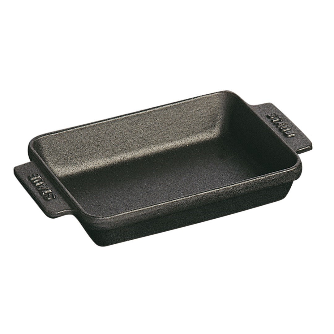 STAUB Rectangular Mini Baking Tray 250 ml  Black