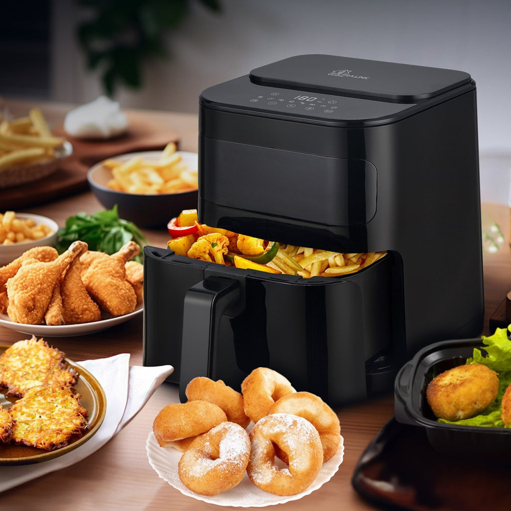 Extralink Hot Air Fryer 5.2 L 1600W 290 mm x 375 mm x 341 mm Model EX.34512
