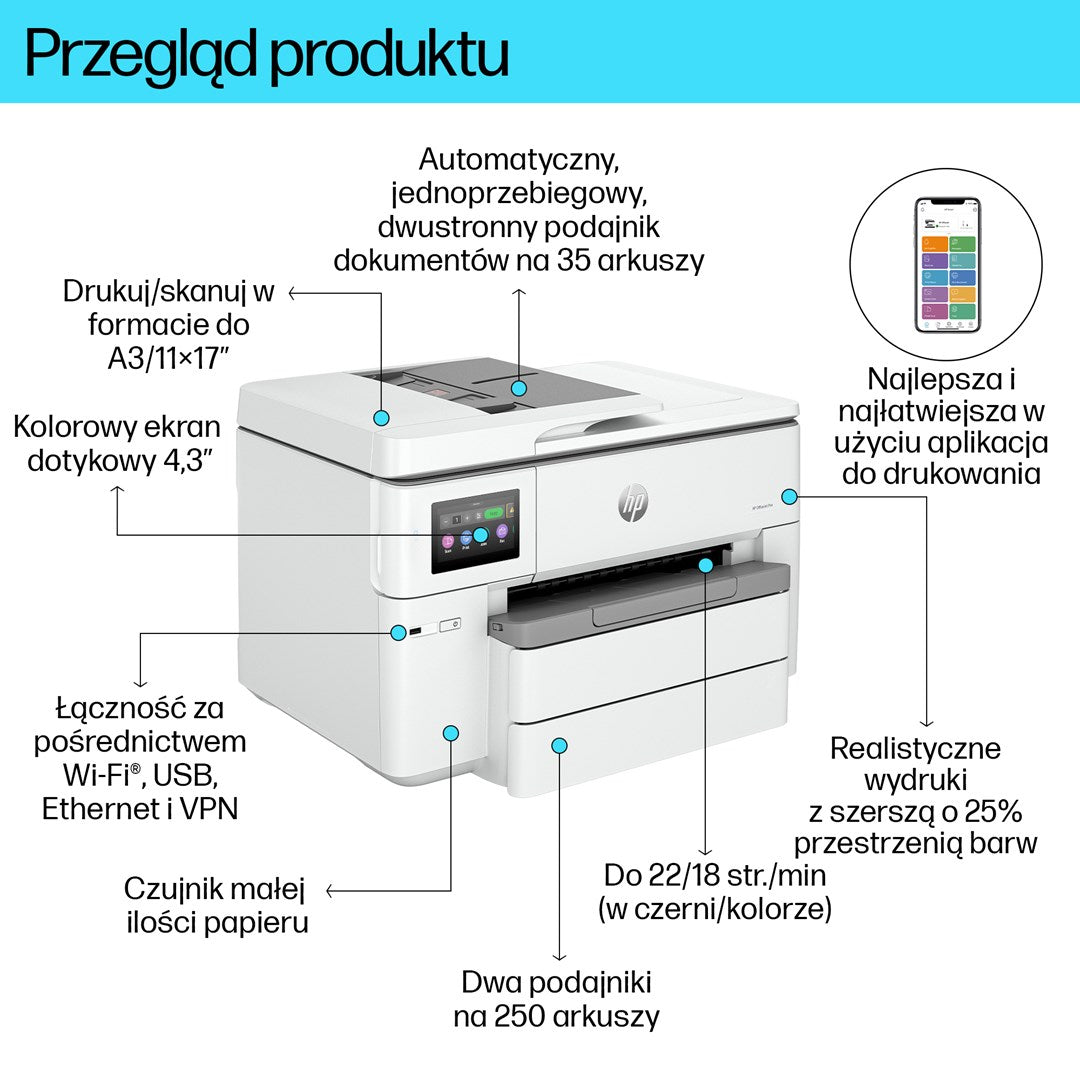 HP OfficeJet Pro 9730e All-in-One Printer