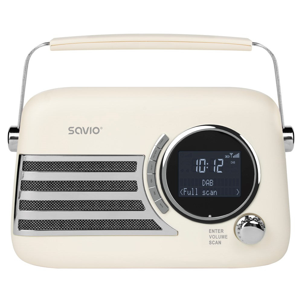 SAVIO RS-04 Portable DAB+ Radio with Bluetooth